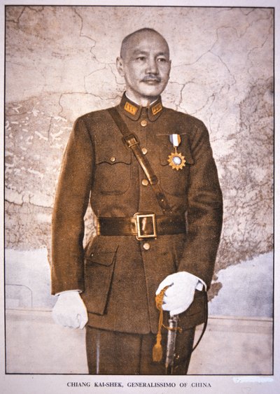 Generalissimo Chiang Kai-Shek by Chinese Photographer