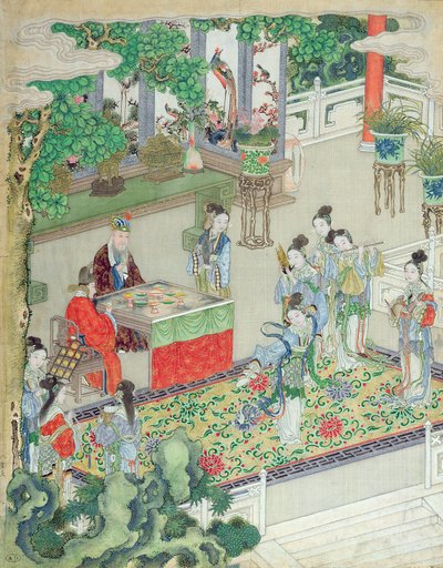A Chinese Mandarin being Entertained by Chinese School