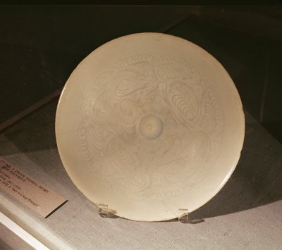 Bowl with an incised floral decoration, from Nanchang, Jiangxi Province, Sung Dynasty, 12th-13th century by Chinese School