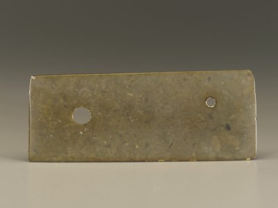 Ceremonial implement by Chinese School