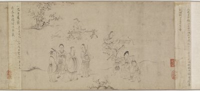 Illustrations of Seventh Month from the Odes of Bin by Chinese School