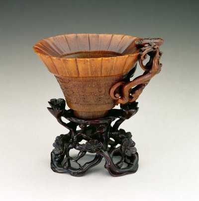 Libation cup by Chinese School