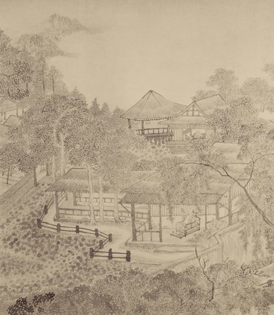 Passing the Summer at the Thatched Hall of the Inkwell by Chinese School