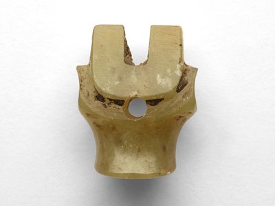 Pendant in the Form of a Bovine Head (Reworked) by Chinese School