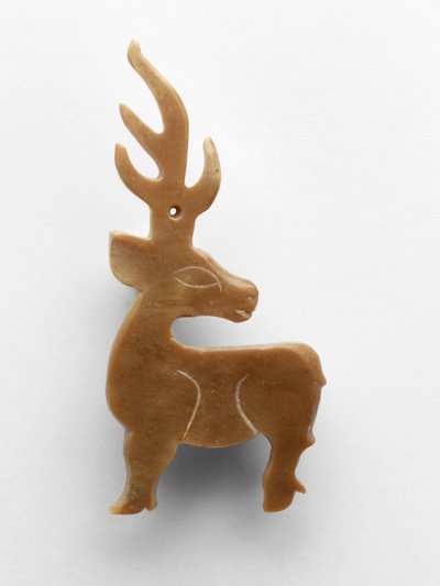 Pendant in the Form of a Stag by Chinese School