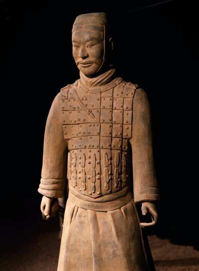 Terracotta Army Warrior, Mausoleum of Emperor Qin Shi Huang, 3rd Century BC by Chinese School