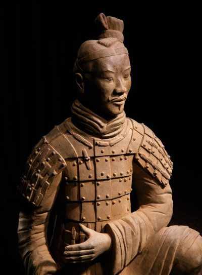 Terracotta Army Warrior, Mausoleum of Emperor Qin Shi Huang by Chinese School