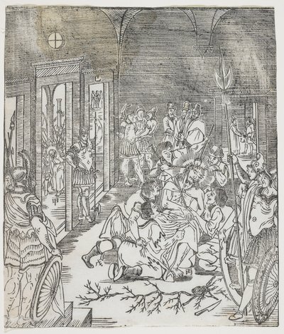 The Mocking of Christ, 1637 by Chinese School