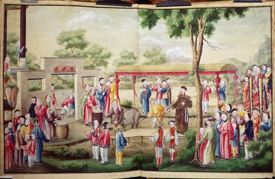 The Ploughing Festival in China by Chinese School