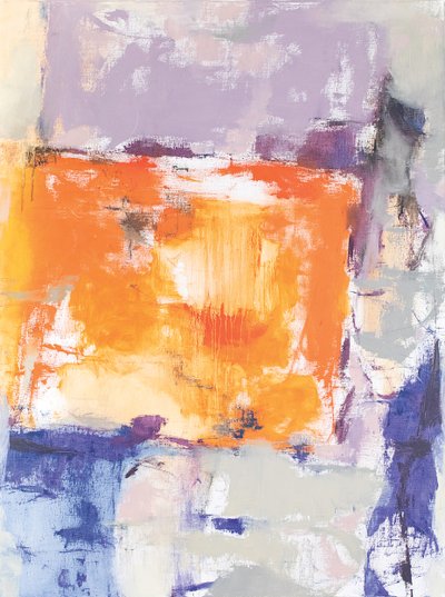 Abstract composition, Vipassana series, 2018 by Ching Fun Tso