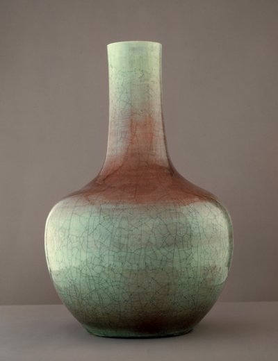 Coloured glazed vessel by Ching Period Chinese School