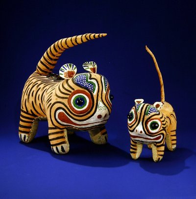 Tigers by Ching Period Chinese School