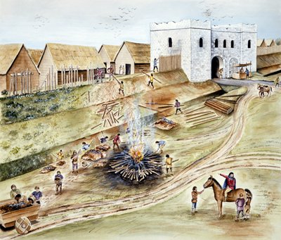 Refurbishing the City Defences at York during the Viking Age by Chris Evans