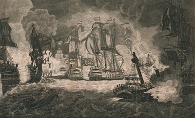 A View of the Engagement and Memorable Victory on the 1st of June 1794 by Christall