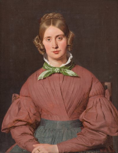 Portrait of Susanne Cecilie Købke, née Købke, the Artist
