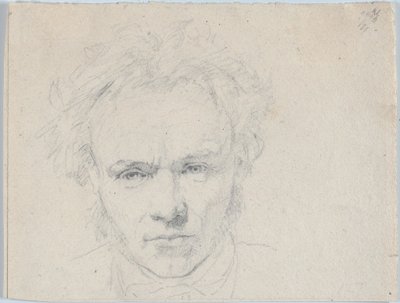 Portrait of the Sculptor Hermann Ernst Freund by Christen Købke