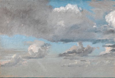 Study of Clouds by Christen Købke