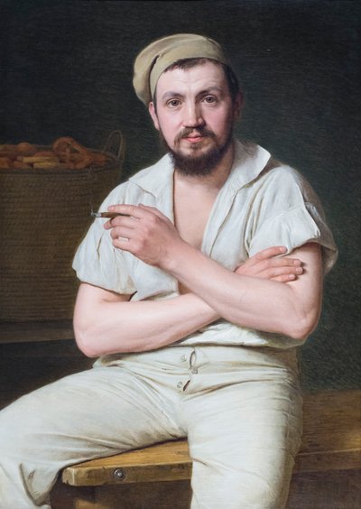 Portrait of Wilhelm Bendz by Christen Schjellerup Kobke