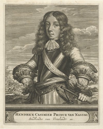 Portrait of Hendrik Casimir, Prince of Nassau by Christiaan Hagen