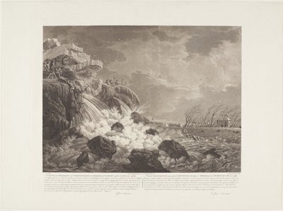 View of the Flooding at Bemmel near Nijmegen on February 21, 1799 by Christiaan Josi