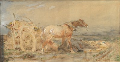 Abandoned: Marshes of the Danube, before 1887 by Christian Adolf Schreyer