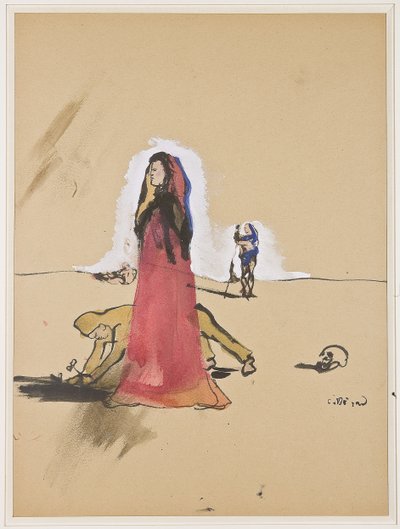 Scene with Characters, c.1934 by Christian Bérard