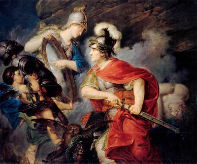 Allegory of Frederick II of Prussia as Perseus by Christian Bernhard Rode