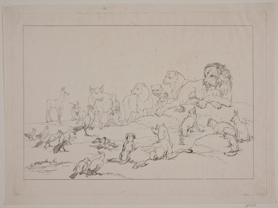 The Assembly of Animals. Illustration to 