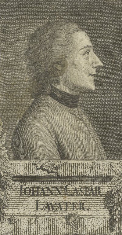Portrait of the poet and physiognomist Johann Kaspar Lavater 1741-1801, 1773 by Christian Friedrich Fritzsch
