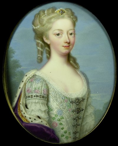 Anna, Princess of Hanover (1709-59), Wife of William IV, Prince of Orange-Nassau by Christian Friedrich Zincke