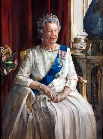 HM Queen Elizabeth II by Christian Furr