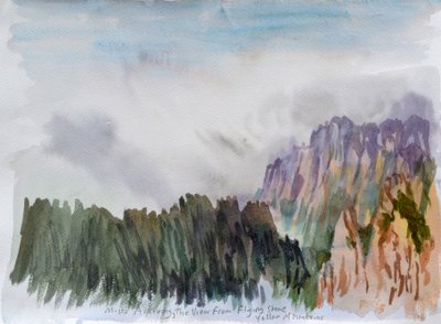 Mists Coming at Lion