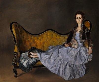 Signora de Garay (after Zuloaga) by Christian Furr