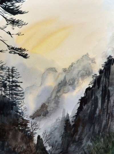 Yellow Clouds by Christian Furr