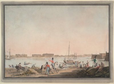 View of St. Petersburg from the Neva by Christian Gottlieb Hammer