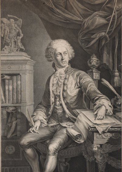 Portrait of Prince Alexander Michaylovich Belosselsky-Belozersky by Christian Gottlieb Schultze