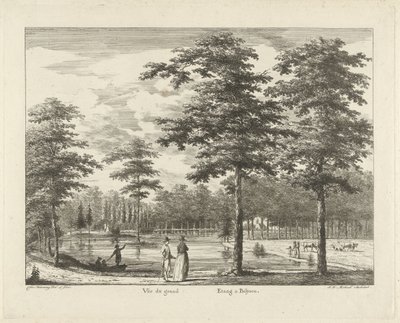 View of the Pond at Biljoen by Christian Henning