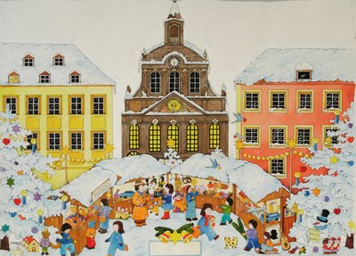 Christmas Market by Christian Kaempf