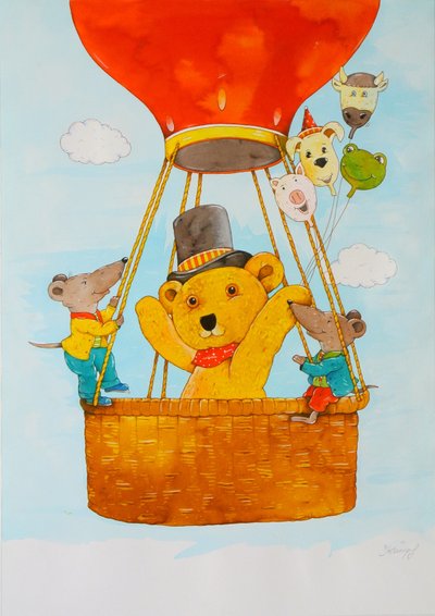 In the Balloon by Christian Kaempf