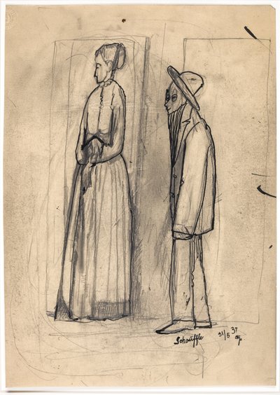 "A Mother with Her Epileptic Son" by Christian Kongstad Petersen