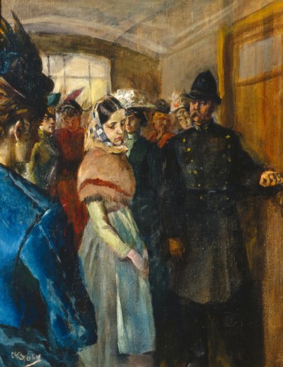 Albertine in the Police Doctor