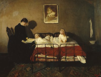 East of the Sun and West of the Moon by Christian Krohg