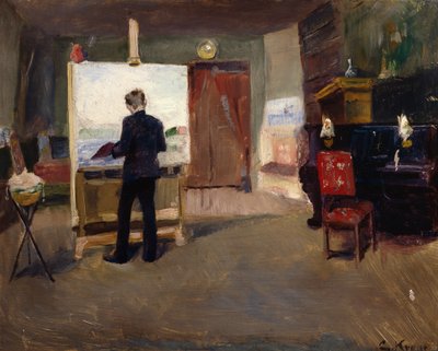 From Fredriksberg, Copenhagen by Christian Krohg