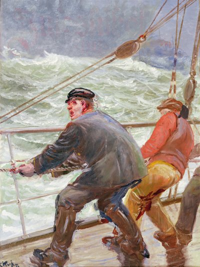 Haul windward by Christian Krohg