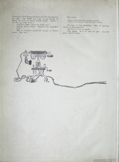 Illustration from the book 12 of Our Contemporaries by Krohg, Christian and published by Feilberg & Landmark (Kristiania, 1895) by Christian Krohg