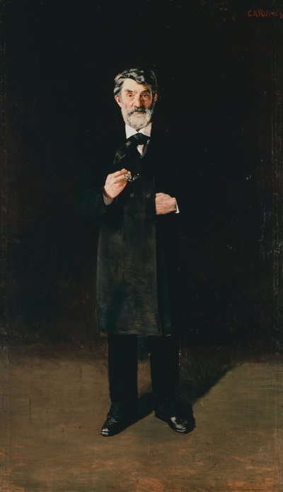 Portrait of Johan Sverdrup by Christian Krohg