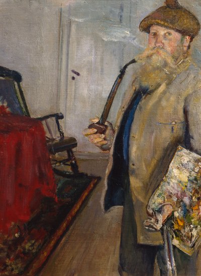 Self Portrait by Christian Krohg