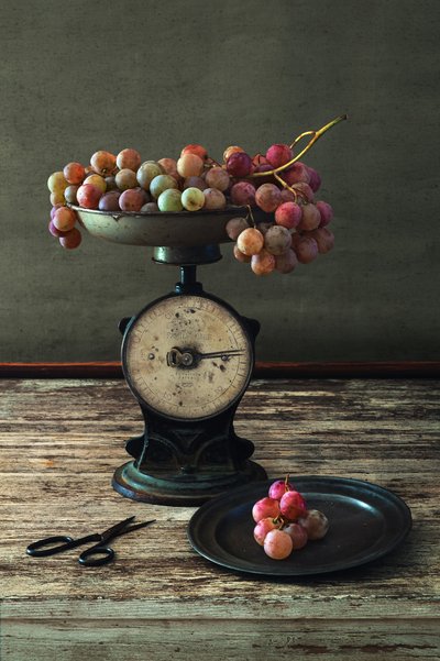 Rustic Grapes on Scale by Christian MARCEL