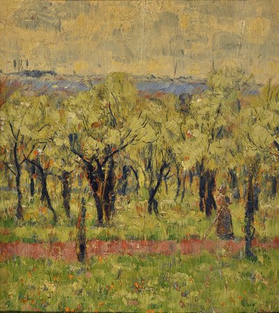 Blooming Orchard by Christian Rohlfs
