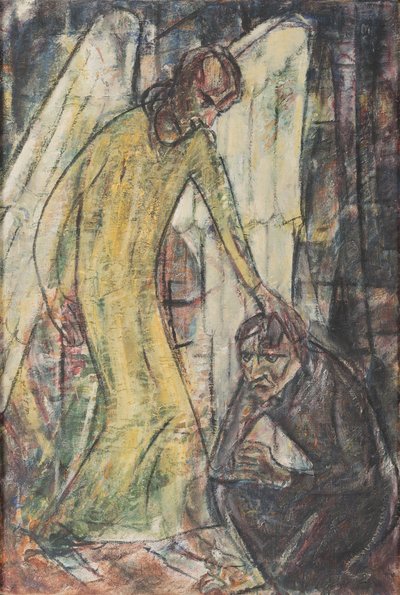 Gethsemane / Christ in Gethsemane by Christian Rohlfs